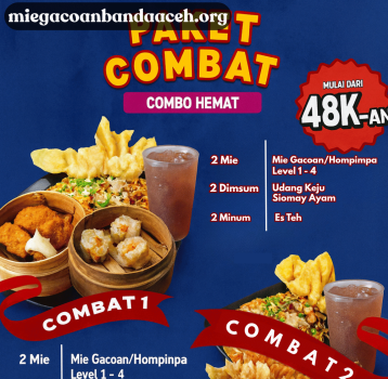 Daftar Menu Gacoan Combat Terbaru, Favorit Pecinta Mi Pedas!