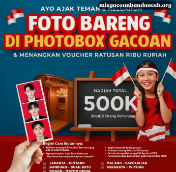Foto Bareng di Photobox Mie Gacoan Hadiah Ratusan Ribu!
